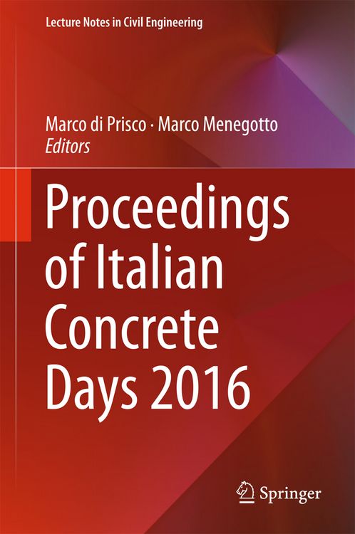 Produktbild: Proceedings of Italian Concrete Days 2016