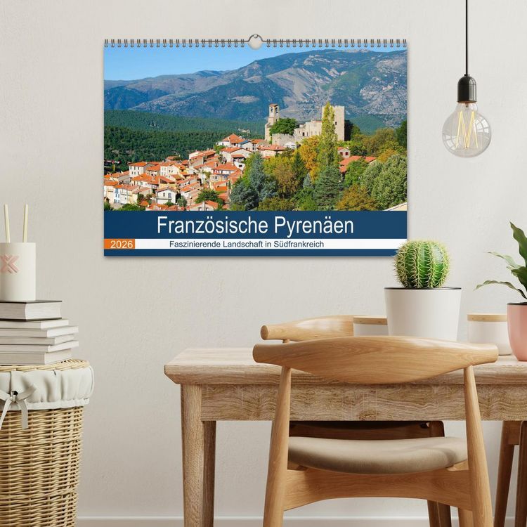 Produktbild: Franz&ouml;sische Pyren&auml;en (Wandkalender 2026 DIN A3 quer), CALVENDO Monatskalender