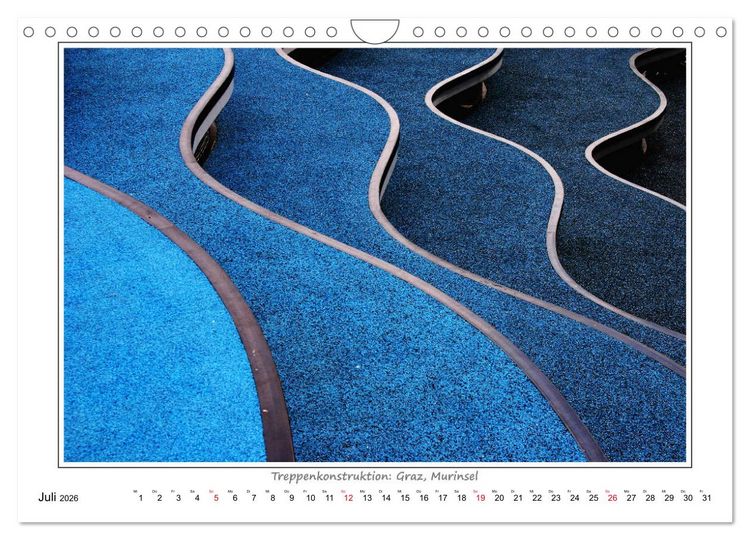 Produktbild: Details zeitgen&ouml;ssischer Architektur (Wandkalender 2026 DIN A4 quer), CALVENDO Monatskalender