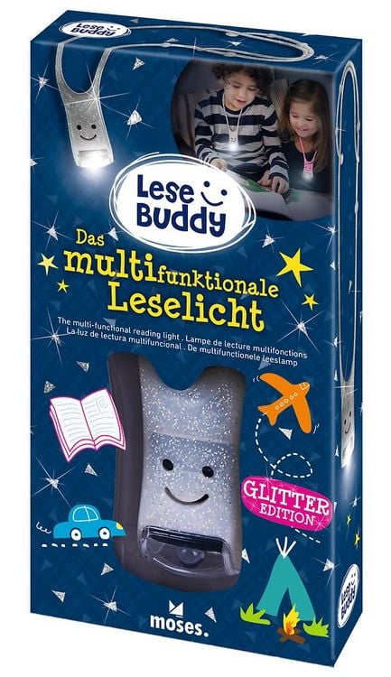 Produktbild: Lese Buddy - Das multifunktionale Leselicht Glitzer