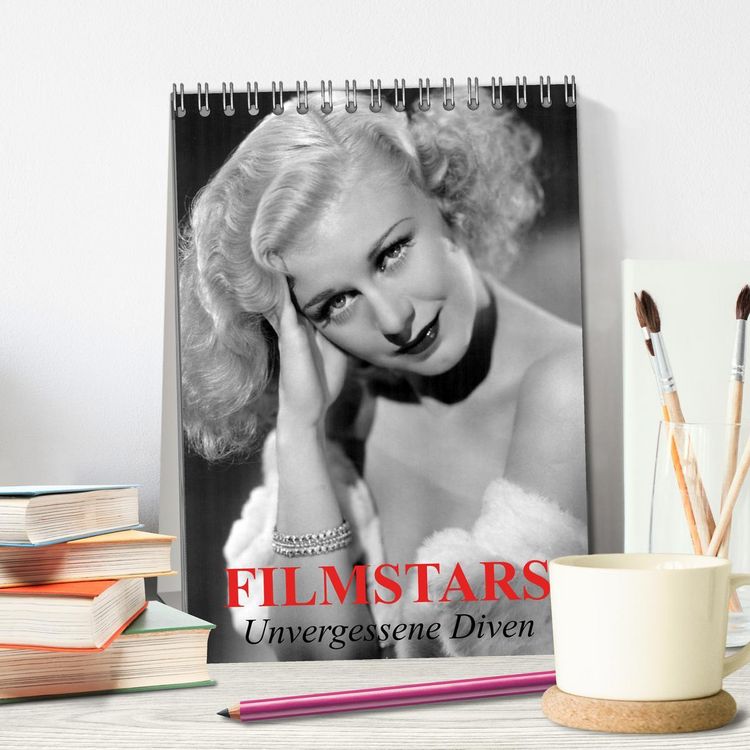 Produktbild: Filmstars - Unvergessene Diven (Tischkalender 2026 DIN A5 hoch), CALVENDO Monatskalender