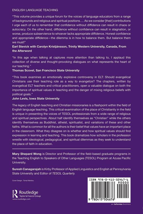 Produktbild: Christian and Critical English Language Educators in Dialogue