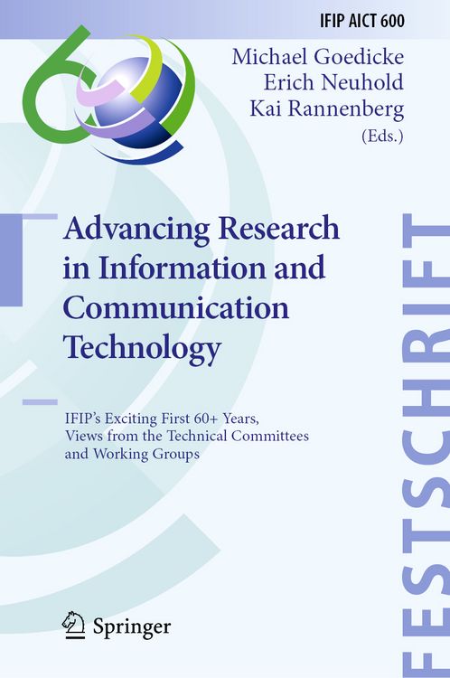 Produktbild: Advancing Research in Information and Communication Technology