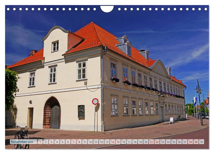 Produktbild: Hansestadt Uelzen. Fachwerk, Kunst und ein ber&uuml;hmter Bahnhof (Wandkalender 2026 DIN A4 quer), CALVENDO Monatskalender