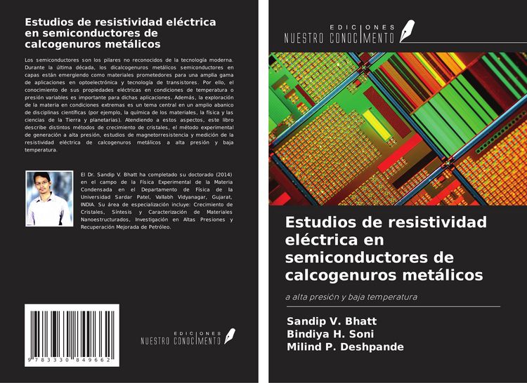 Produktbild: Estudios de resistividad el&eacute;ctrica en semiconductores de calcogenuros met&aacute;licos