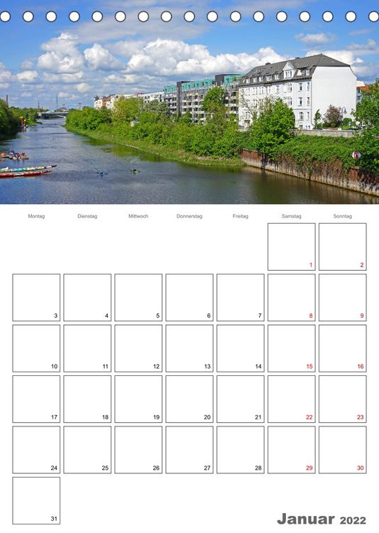 Produktbild: Urbanes Magdeburg (Tischkalender 2022 DIN A5 hoch)