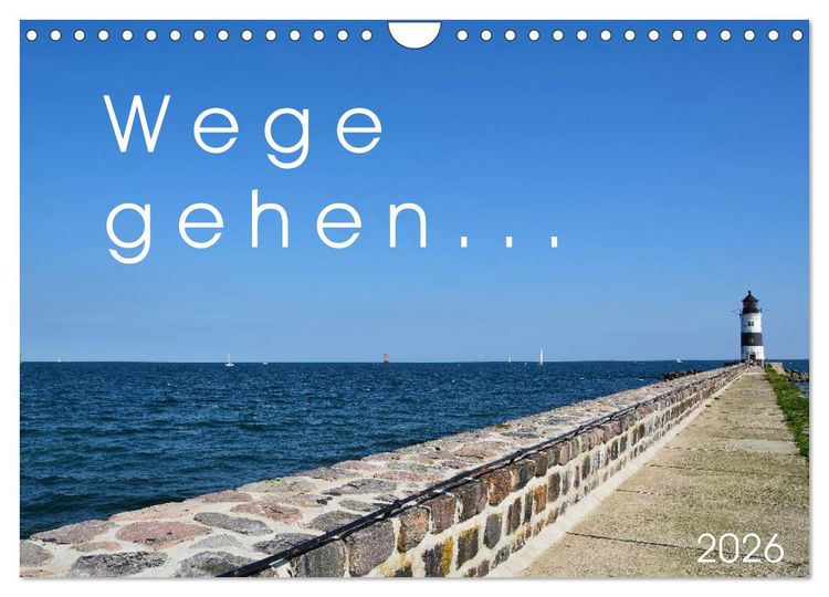 Produktbild: Wege gehen... (Wandkalender 2026 DIN A4 quer), CALVENDO Monatskalender