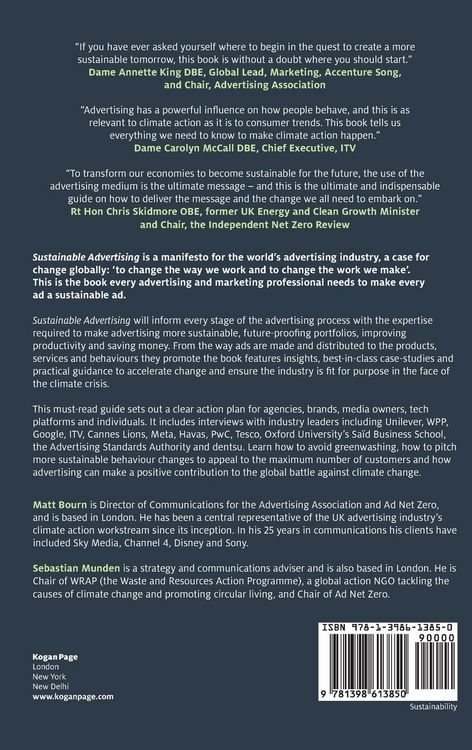 Produktbild: Sustainable Advertising