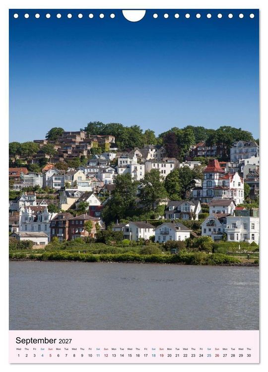 Produktbild: Hamburg - Life Along the Water (Wall Calendar 2027 DIN A4 portrait), CALVENDO 12 Month Wall Calendar