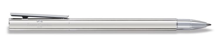 Produktbild: Faber-Castell Tintenroller Neo Slim Edelstahl, gl&auml;nzend
