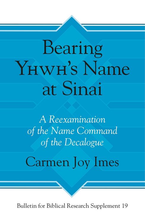 Produktbild: Bearing Yhwh's Name at Sinai