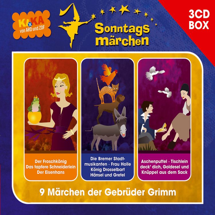 Bild vom Artikel KI.KA Sonntagsmärchen - Hörspielbox vom Autor Brüder Grimm