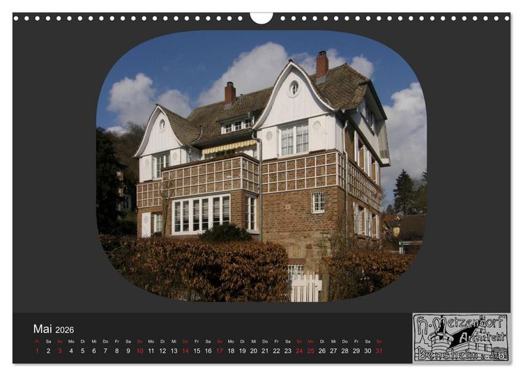 Produktbild: Lebensr&auml;ume um 1900 (Wandkalender 2026 DIN A3 quer), CALVENDO Monatskalender