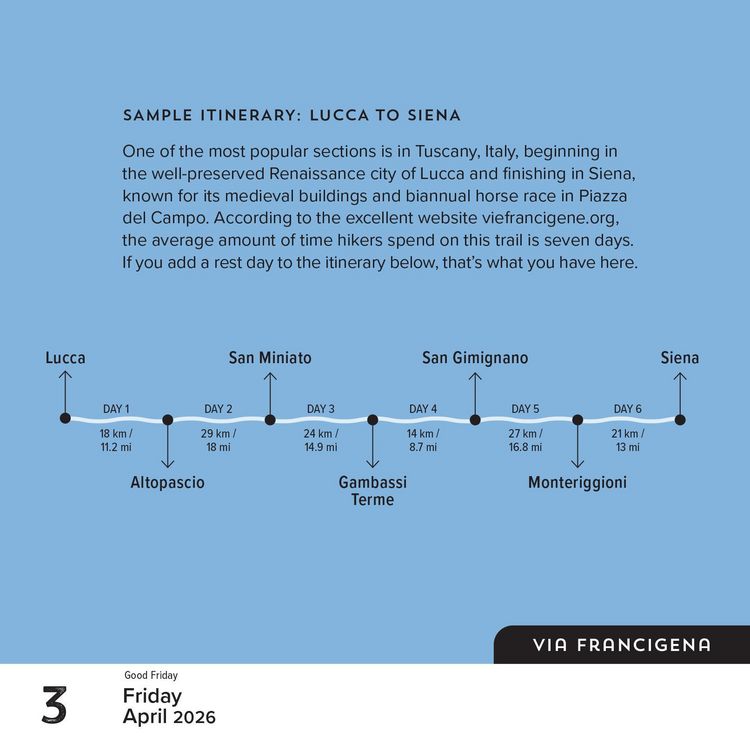 Produktbild: Walks of the World Page-A-Day(r) Calendar 2026