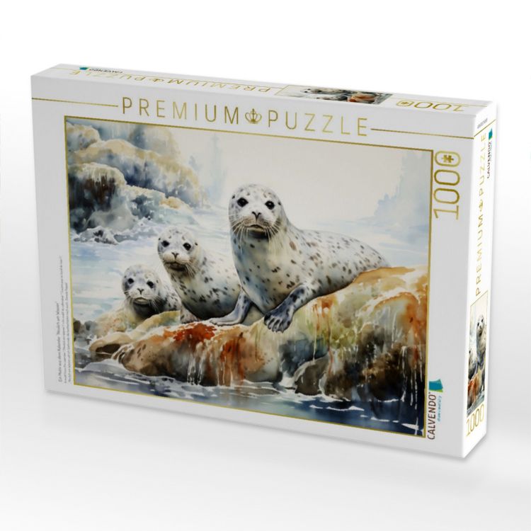 Produktbild: CALVENDO Puzzle Ein Motiv aus dem Kalender "Neulich am Wasser" | 1000 Teile Lege-Gr&ouml;&szlig;e 64x48cm Foto-Puzzle f&uuml;r gl&uuml;ckliche Stunden