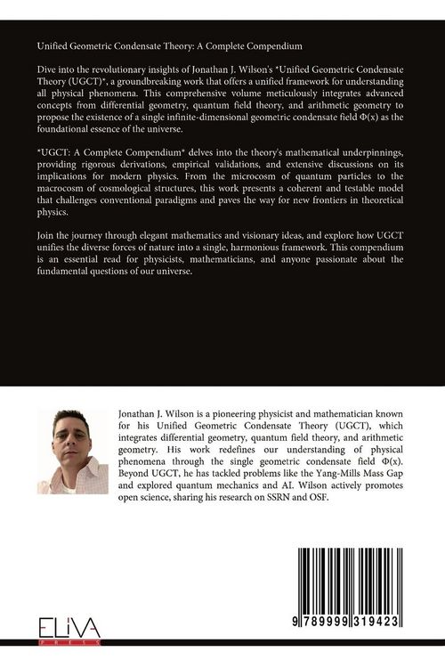 Produktbild: Unified Geometric Condensate Theory