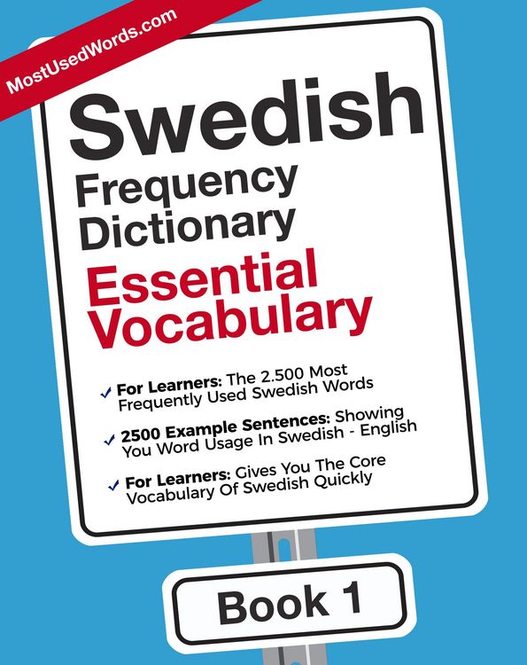 Produktbild: Swedish English Frequency Dictionary - Essential Vocabulary