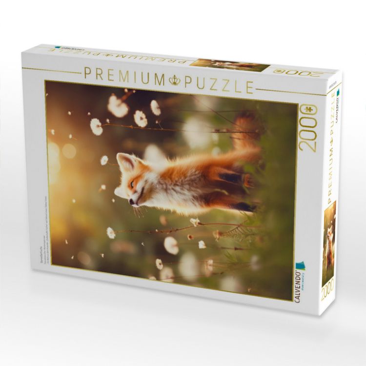 Produktbild: CALVENDO Puzzle Genie&szlig;erfuchs | 2000 Teile Lege-Gr&ouml;&szlig;e 90x67cm Foto-Puzzle f&uuml;r gl&uuml;ckliche Stunden