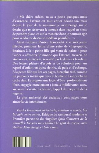 Produktbild: Lettres &agrave; la petite fille qui vient de na&icirc;tre
