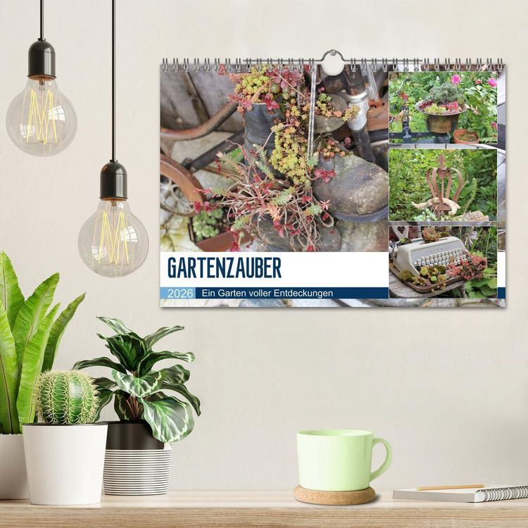 Produktbild: Gartenzauber (Wandkalender 2026 DIN A4 quer), CALVENDO Monatskalender