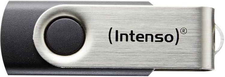 Produktbild: Intenso Basic Line USB-Stick 16 GB Schwarz 3503470 USB-A (USB 2.0)