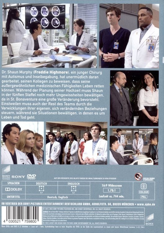 The Good Doctor - Die komplette fünfte Season [5 DVDs]