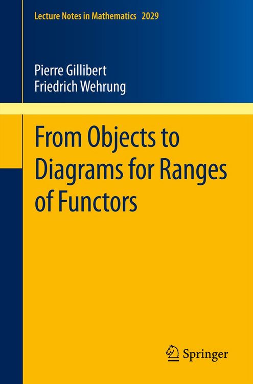 Produktbild: From Objects to Diagrams for Ranges of Functors
