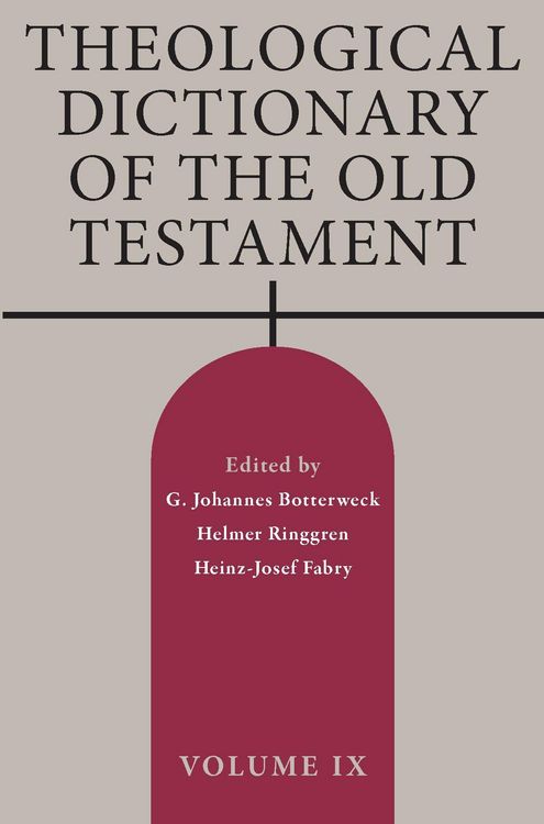 Produktbild: Theological Dictionary of the Old Testament, Volume IX