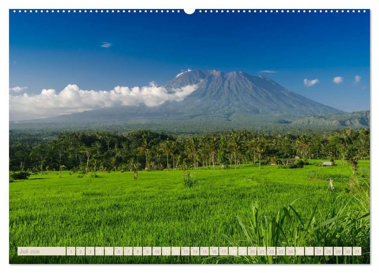 Produktbild: Bali (Wandkalender 2026 DIN A2 quer), CALVENDO Monatskalender