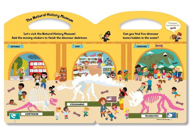 Produktbild: My First Search and Find London Sticker Book
