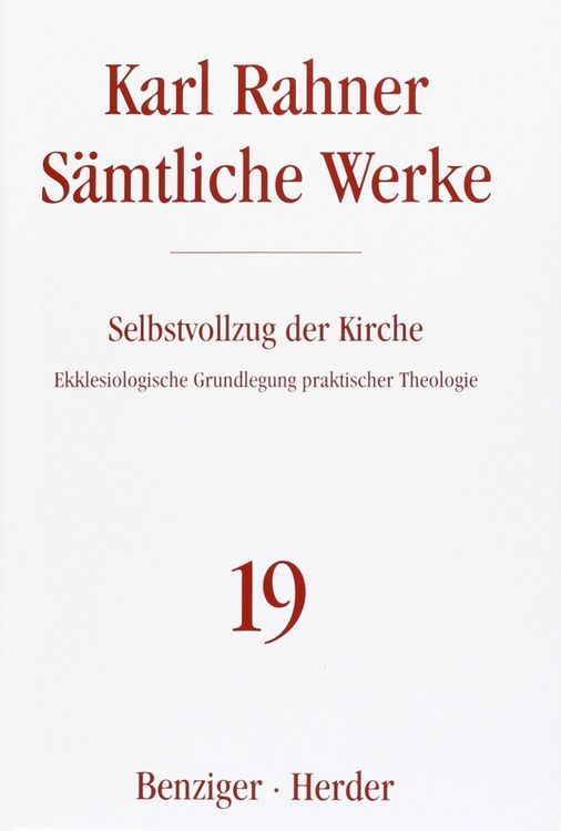 Produktbild: Selbstvollzug der Kirche