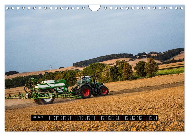 Produktbild: Landwirtschaft - Von der Saat bis zur Ernte (Wandkalender 2026 DIN A4 quer), CALVENDO Monatskalender