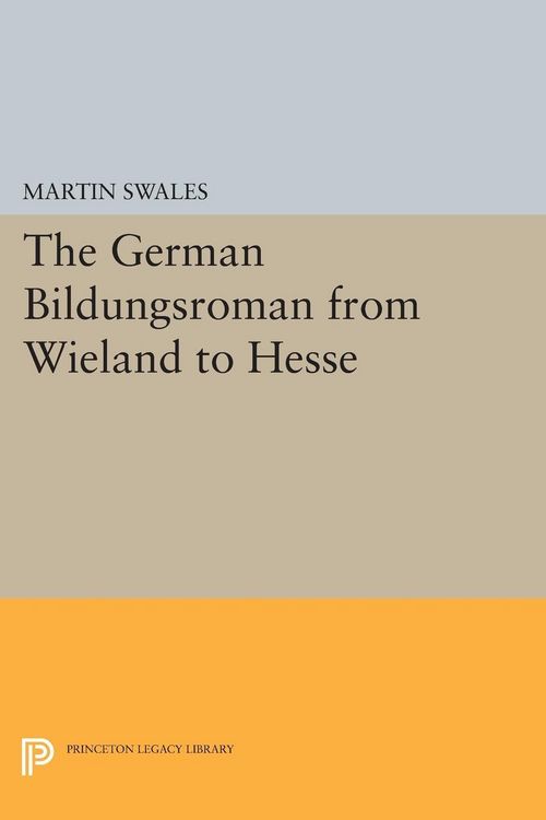 Produktbild: The German Bildungsroman from Wieland to Hesse