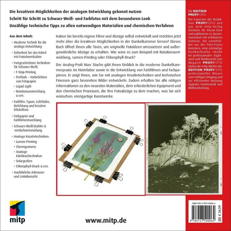 Produktbild: Analoge Fotografie