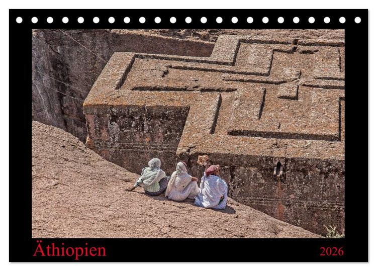Produktbild: &Auml;thiopien (Tischkalender 2026 DIN A5 quer), CALVENDO Monatskalender