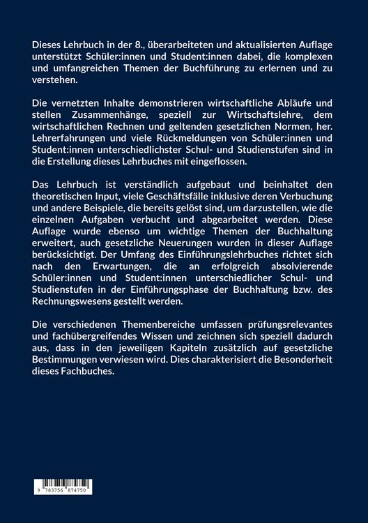 Produktbild: Grundlagen des Rechnungswesens: Einf&uuml;hrung in die Buchhaltung