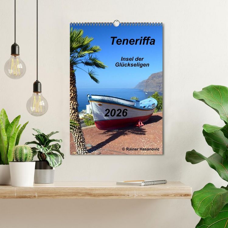Produktbild: Teneriffa - Insel der Gl&uuml;ckseligen (Wandkalender 2026 DIN A3 hoch), CALVENDO Monatskalender
