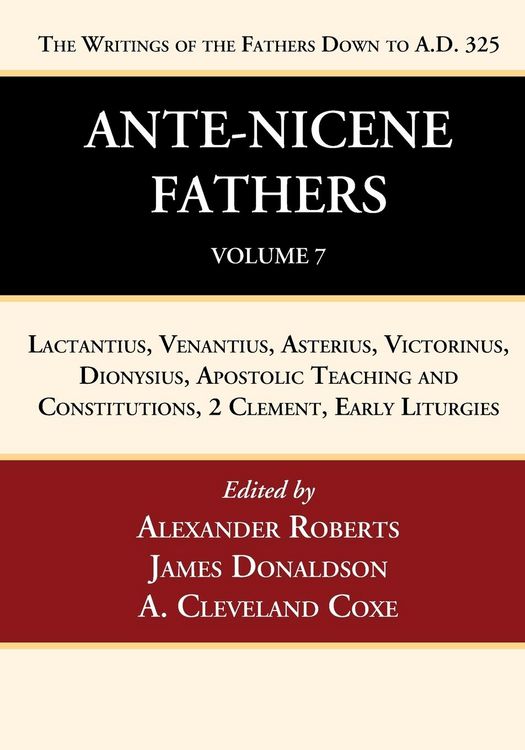 Produktbild: Ante-Nicene Fathers
