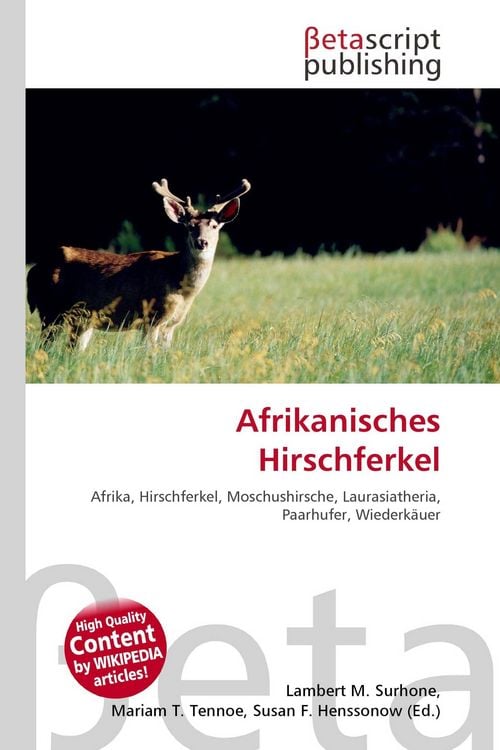 Produktbild: Afrikanisches Hirschferkel