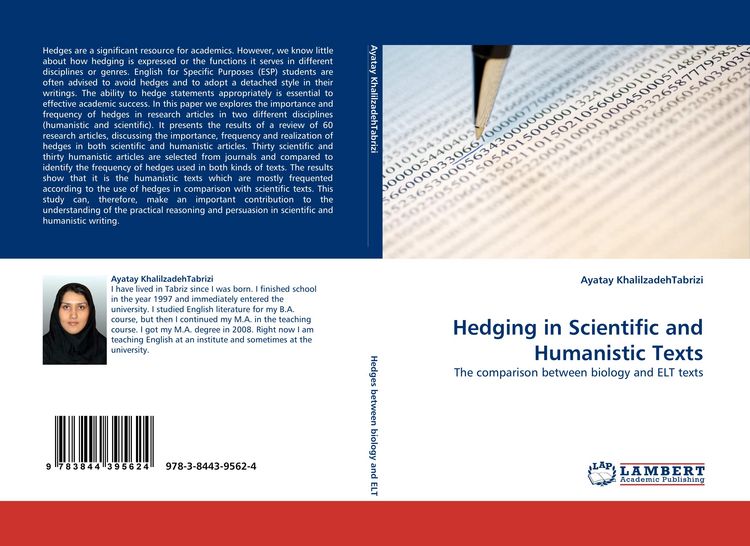Produktbild: Hedging in Scientific and Humanistic Texts