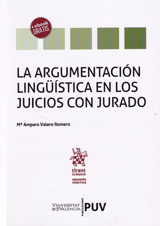Produktbild: La argumentaci&oacute;n ling&uuml;&iacute;stica en los juicios con jurado