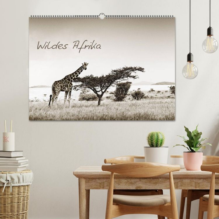 Produktbild: Wildes Afrika (Wandkalender 2026 DIN A2 quer), CALVENDO Monatskalender