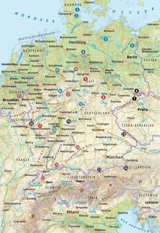 Produktbild: Weiter Wandern. 25 Mehrtagestouren in und um Deutschland
