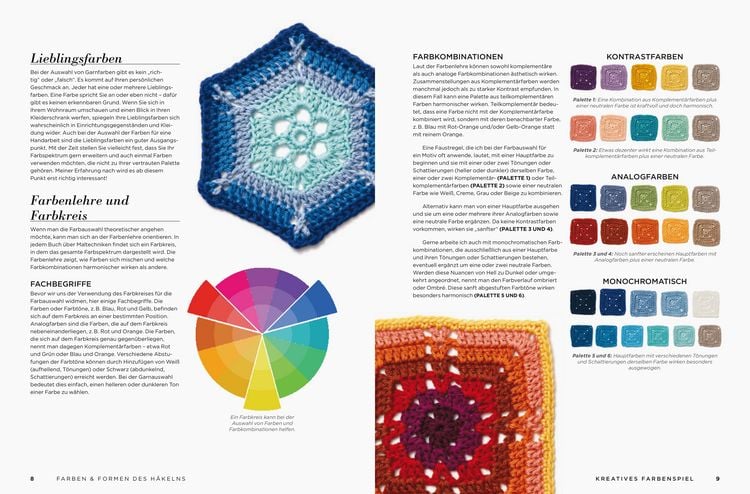 Produktbild: Farben und Formen des H&auml;kelns