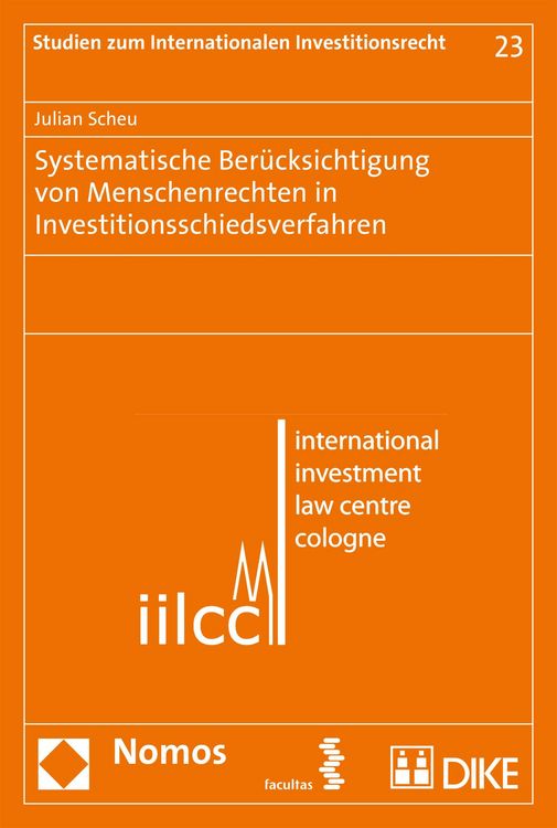 Produktbild: Systematische Ber&uuml;cksichtigung von Menschenrechten in Investitionsschiedsverfahren