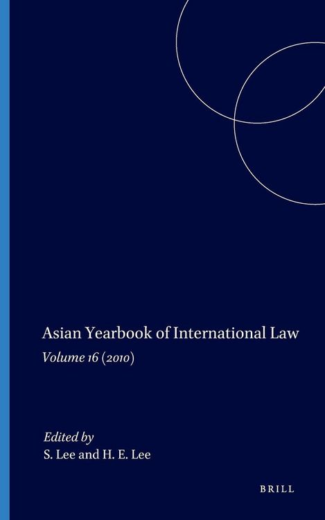 Produktbild: Asian Yearbook of International Law, Volume 16 (2010)
