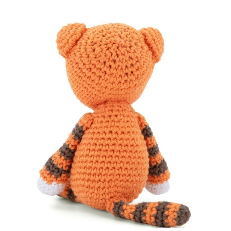 Produktbild: gr&uuml;ndl H&auml;keltier Tiger Timmy, N&auml;hset, H&auml;kelset
