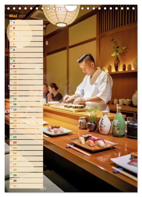 Produktbild: Japanische Lebensart (Wandkalender 2027 DIN A4 hoch), CALVENDO Monatskalender
