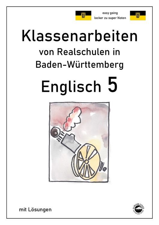 Produktbild: Englisch 5, Klassenarbeiten von Realschulen in Baden-W&uuml;rttembert mit L&ouml;sungen