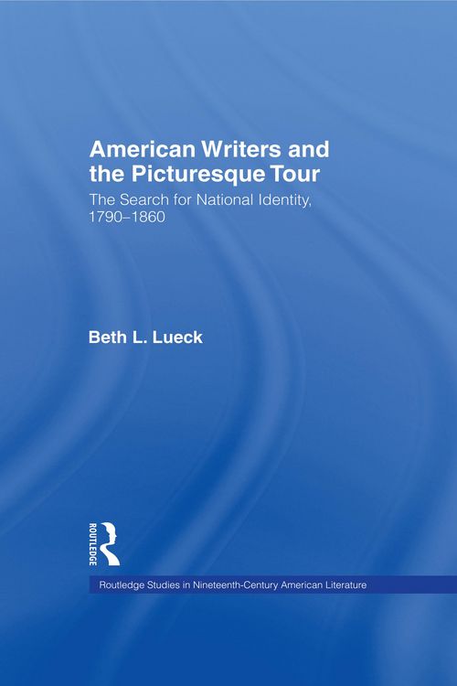 Produktbild: American Writers and the Picturesque Tour